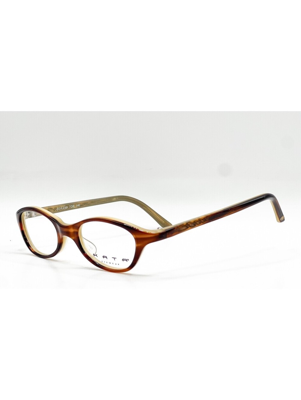 Kata Eyewear Style59 Tor Dark Tortoise Authentic Eyeglasses 46-19-140